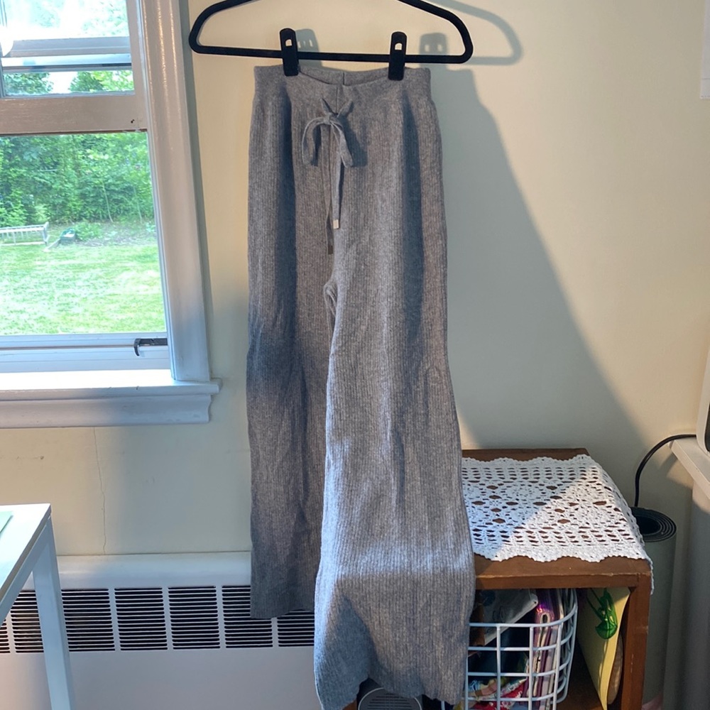 Cashmere blend pants